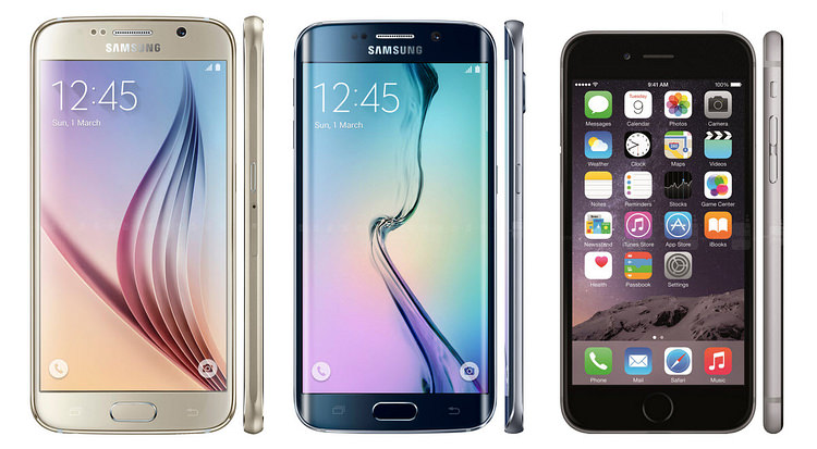 Seria Samsung Galaxy S6 si Apple Iphone 6