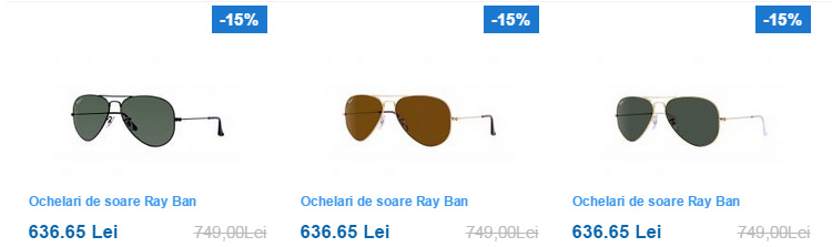 Ochelari soare Ray-Ban Conga
