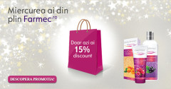Farmec promotie miercuri voucher discount