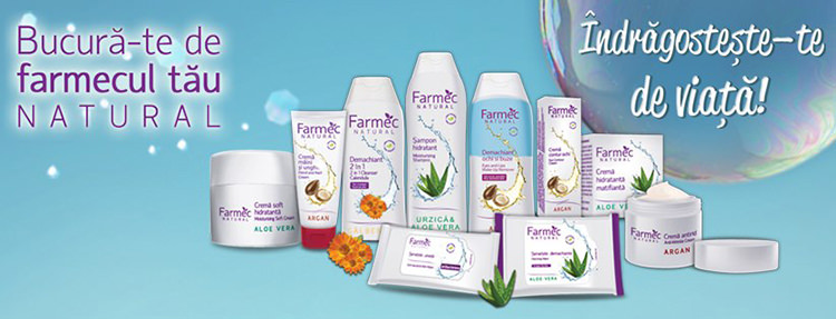 Produse cosmetice gama Farmec