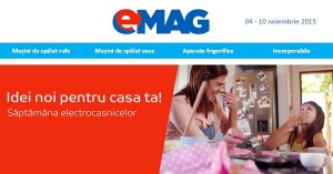 eMAG Saptamana electrocasnicelor