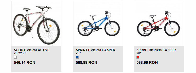 Biciclete ieftine SportDepot
