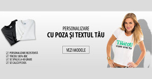 Tiparo tricouri personalizate