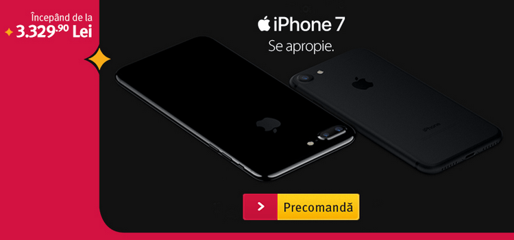 Precomanda iPhone 7 Altex