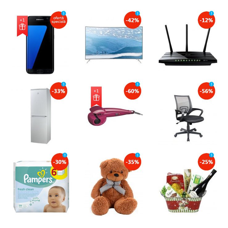 emagia sarbatorilor 2016 oferte emag