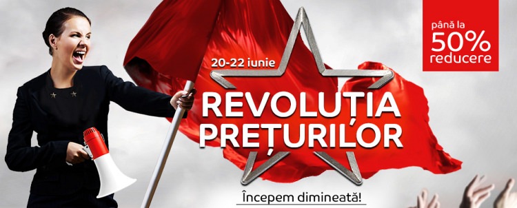 Revolutia Preturilor eMAG iunie 2017