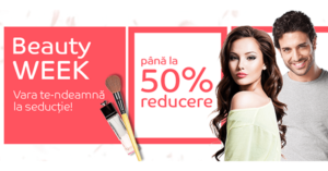 Campanie Beauty Week din august 2017 la eMAG