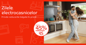 Campanie Zilele Electrocasnicelor din 14 - 21 august 2017 la eMAG