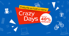 Campanie Crazy Days din 24 aprilie - 2 mai la eMAG