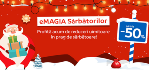 Campanie eMAGIA Sarbatorilor din 6 - 26 decembrie la eMAG