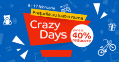 Campanie Crazy Days din 8 - 17 februarie la eMAG