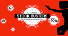 Campanie Stock Busters din 9 - 11 aprilie 2019 la eMAG