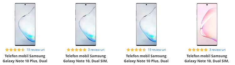 Samsung Galaxy Note 10 și 10 Plus eMAG