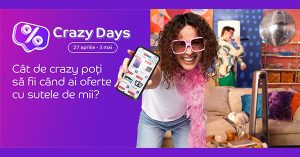 Campanie Crazy Days din 27 aprilie - 3 mai la eMAG